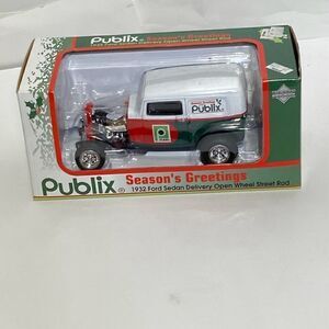 Publix Multicolor 1932 Ford Sedan Delivery Open Wheel Street Rod Christmas